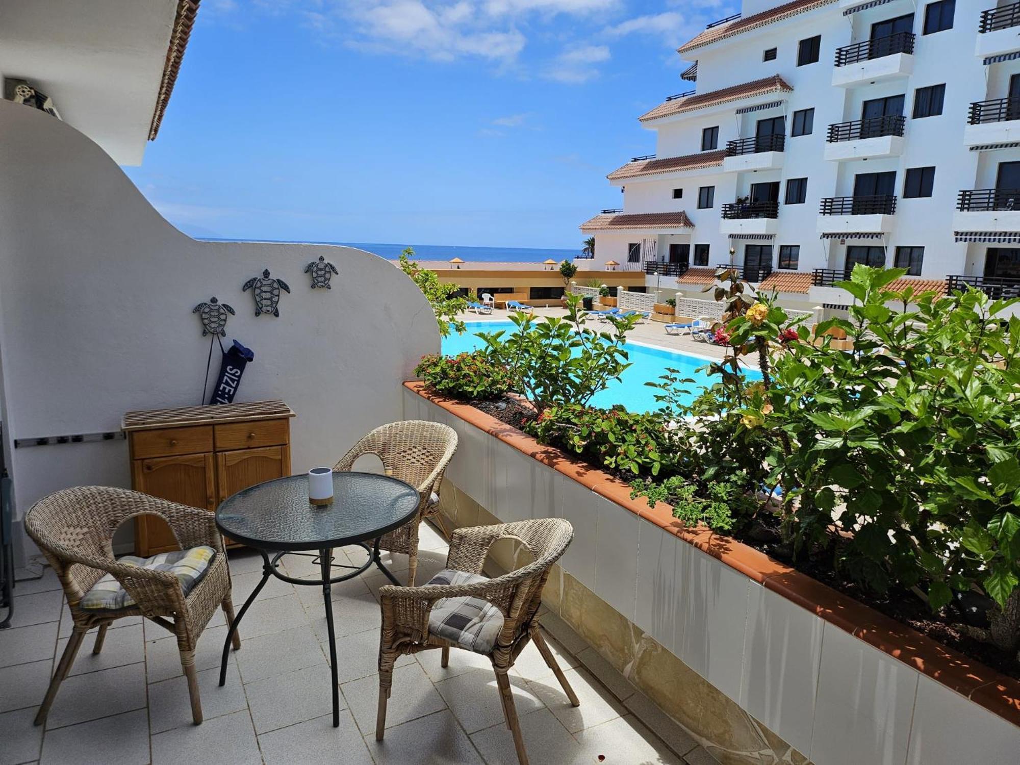 Аппартаметы Seguro De Sol Playa De La Arena Puerto de Santiago  Exterior photo