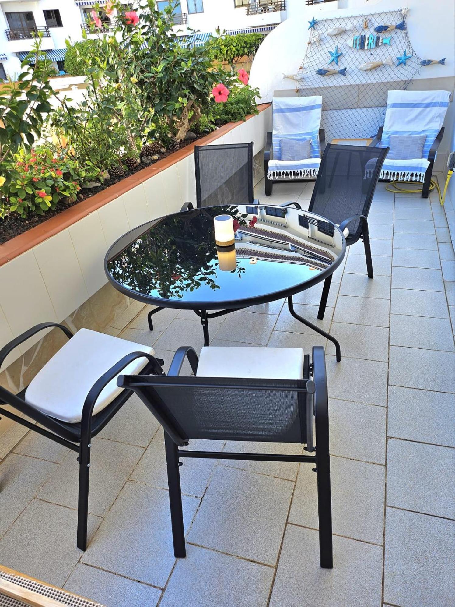 Аппартаметы Seguro De Sol Playa De La Arena Puerto de Santiago  Exterior photo