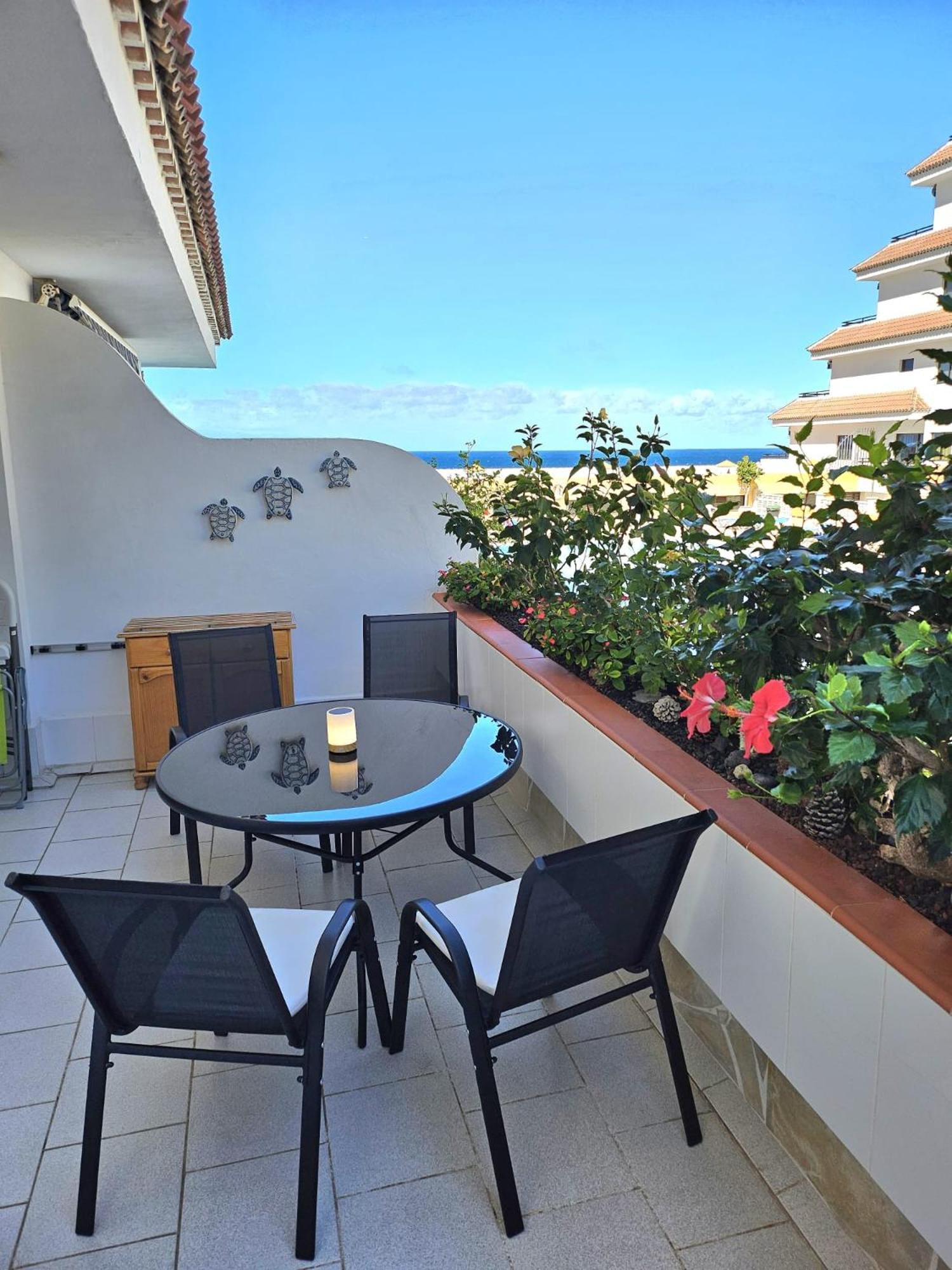 Аппартаметы Seguro De Sol Playa De La Arena Puerto de Santiago  Exterior photo